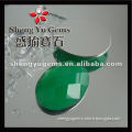 Green Glass Gems Ceyt Stone Foiled Back In Stock HS1415